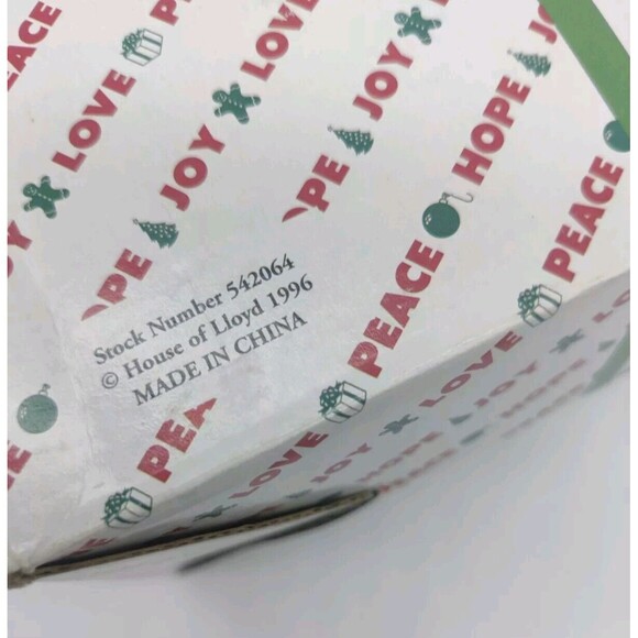 Vintage 1996 Hip and Hop Bunny 2pc Set House Of Lloyd Christmas Around the World - Picture 4 of 16